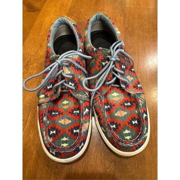Woman’s twisted x Hooey Aztec lace up sneakers size 6 - Picture 2 of 5